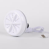 2 in 1 Portable Mini Ultrasonic Washing Machine